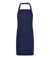BR503 Brand Lab Kids Basic Adjustable Bib Apron Navy colour image